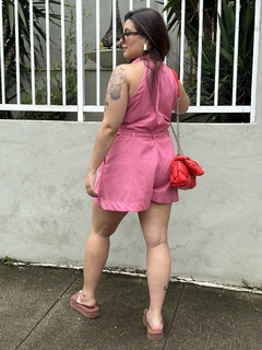 Macaquinho Sicilia Rosa - Madame Gal
