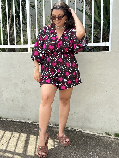 Kimono Explode Coração - comprar online