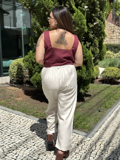 Corset Bárbara Vinho - Madame Gal