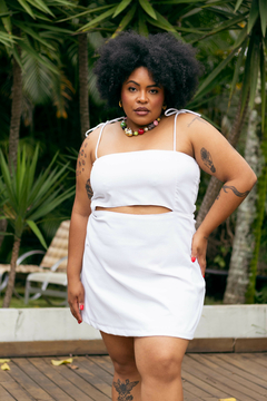 Vestido Amora Branco - comprar online