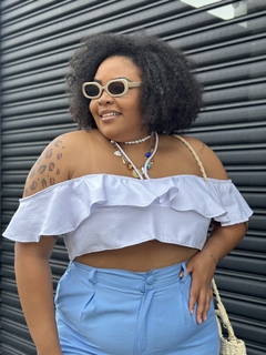 Cropped Latina Branco - loja online