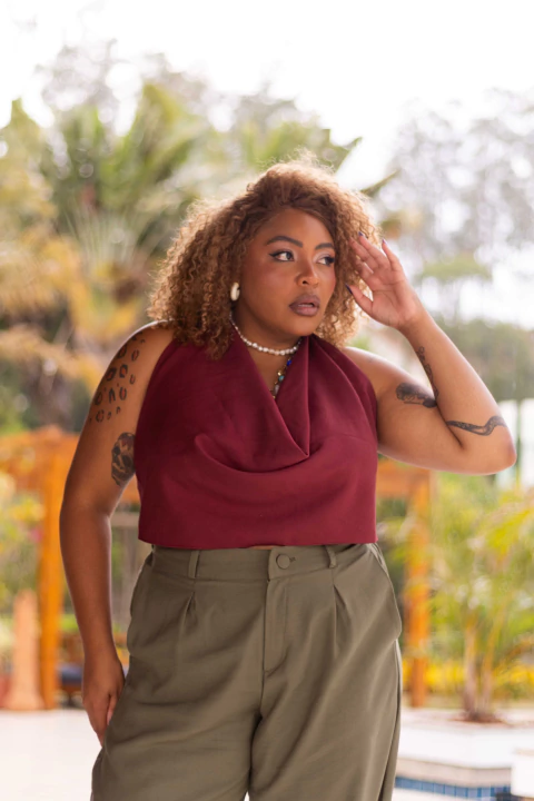 Blusa Claramar Cereja - comprar online