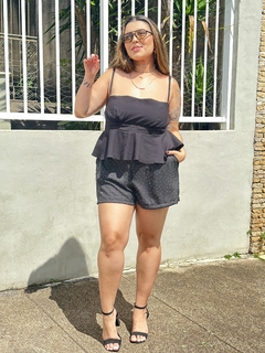 [ENVIO 10/12] Short Shine Preto