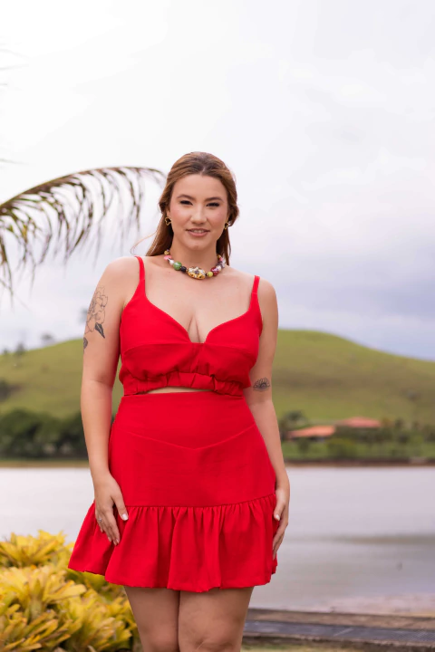 Top Frida Vermelho - comprar online