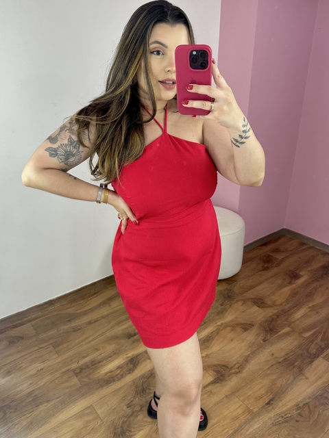 Vestido Escorpiana Vermelho
