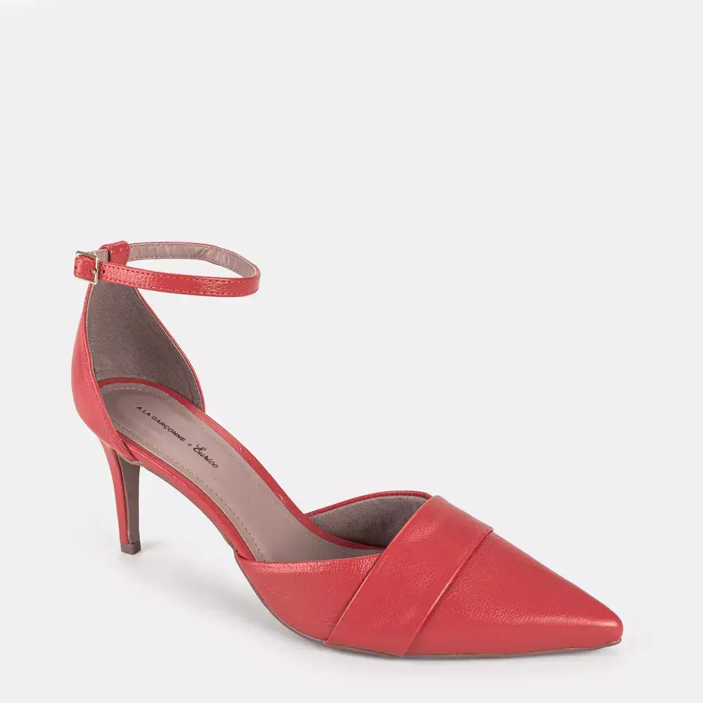 Scarpin Vermelho - À La Garçonne + Eurico