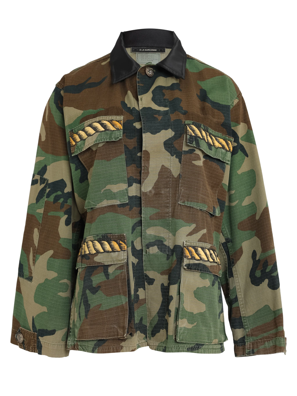 Parka vintage esqueleto coração