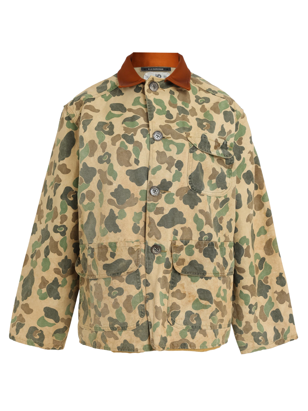 Parka Vintage esqueleto rosto