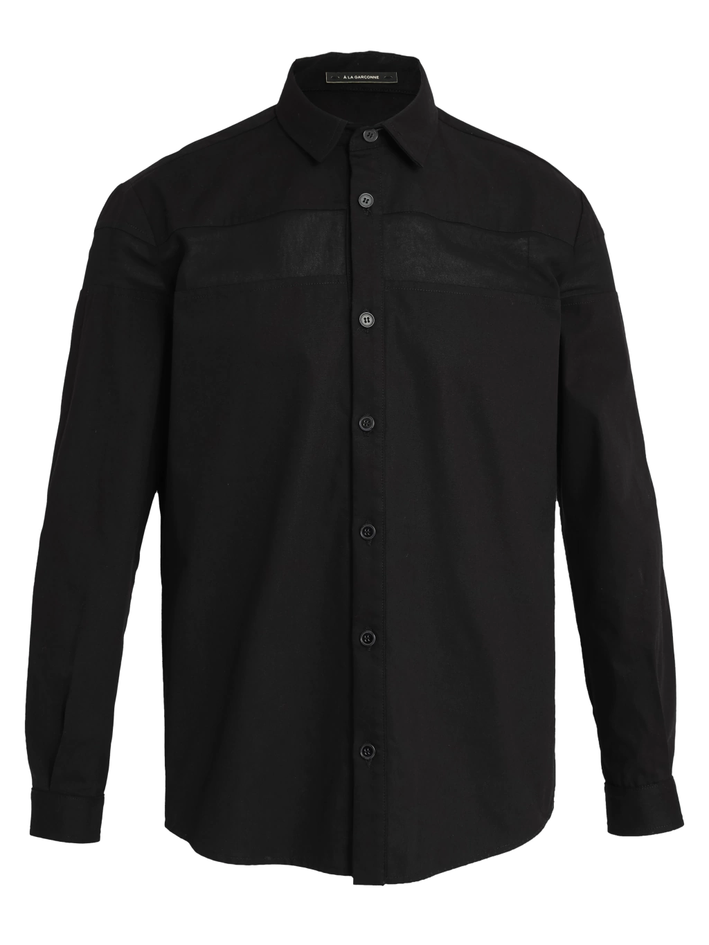 Camisa manga longa preto