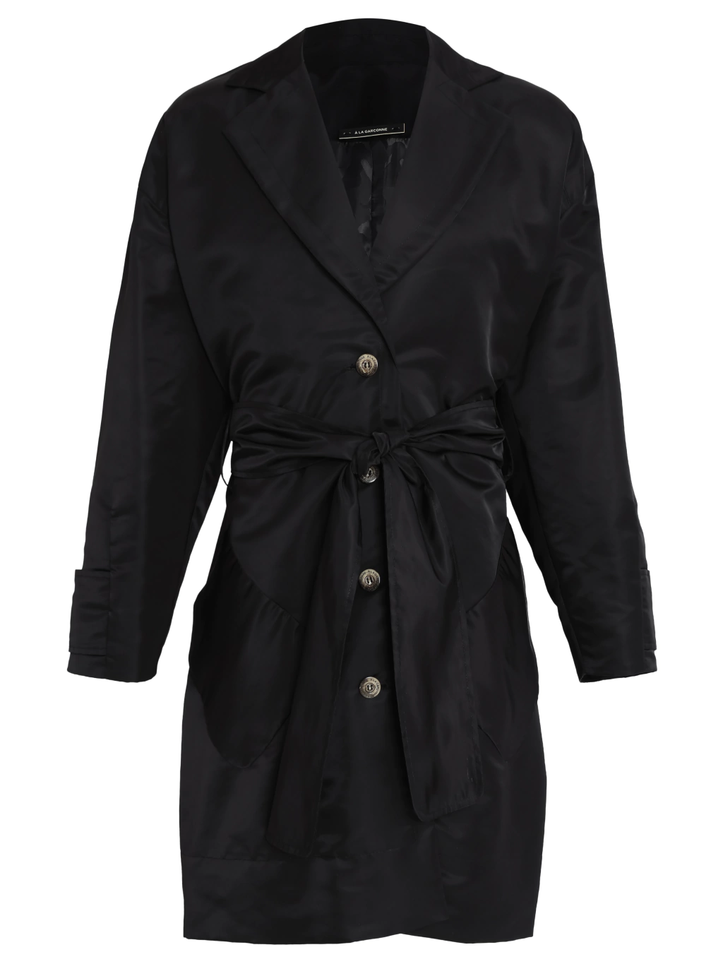 Overcoat nylon com faixa