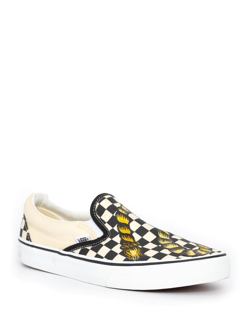 Tênis vans slip-on cordas pintado a mão