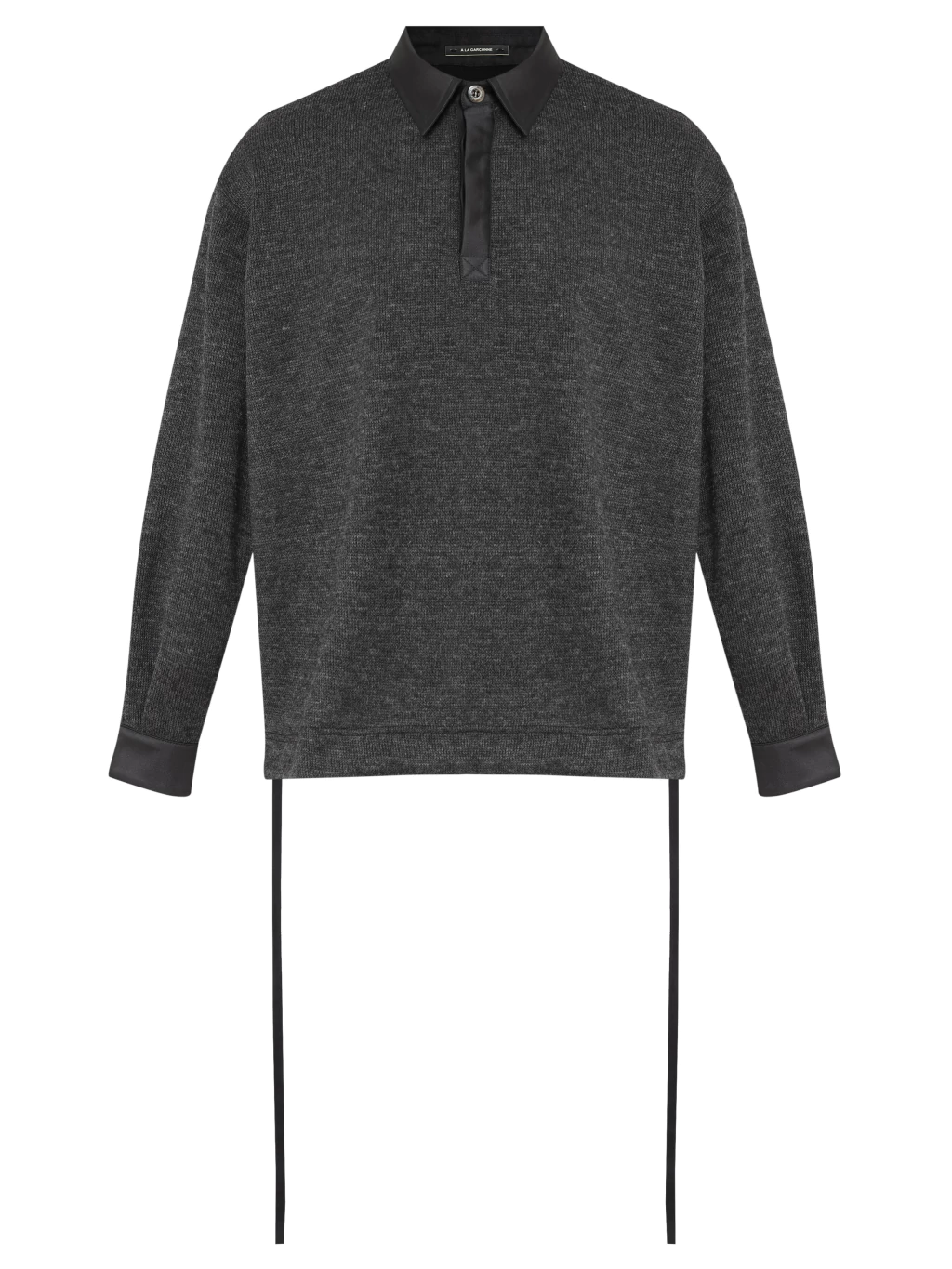 Blusão malha tricot