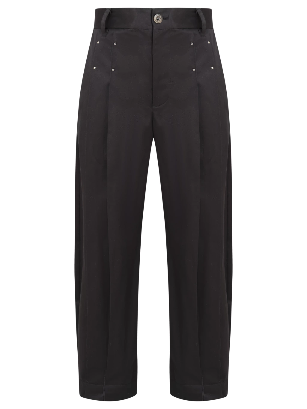 Calça over com pregas