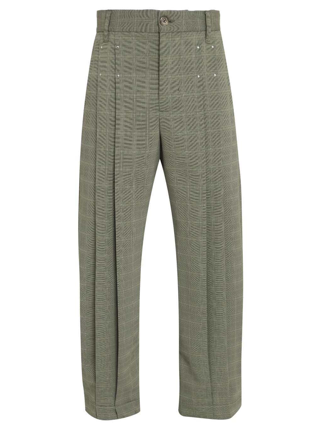 Calça over com pregas