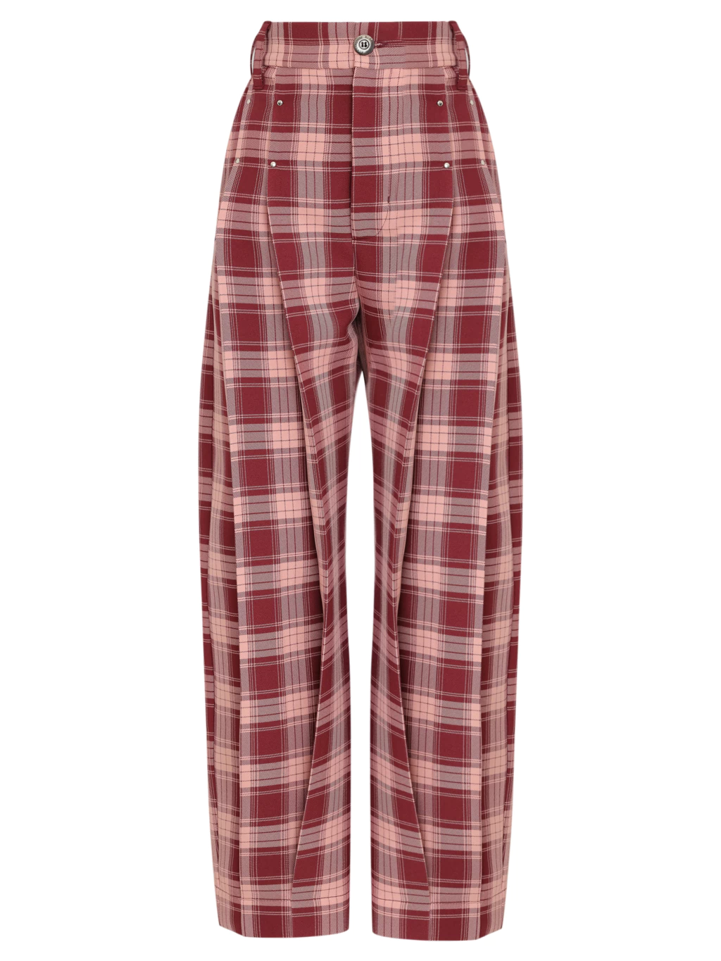 Calça over com pregas