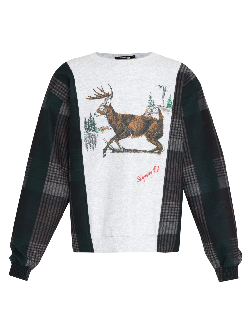 Moletom vintage upcycling