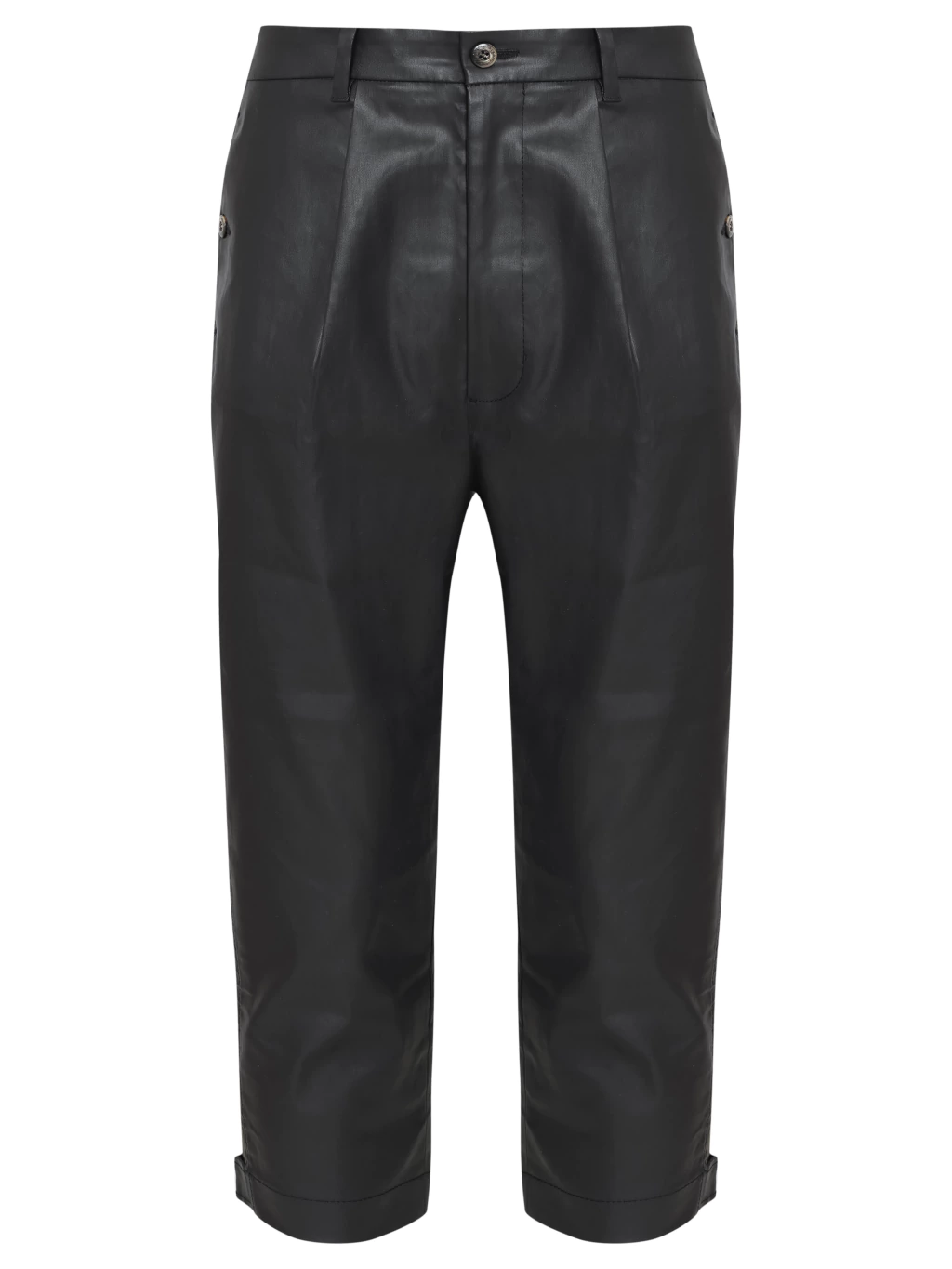 Calça masculina barra ajustável