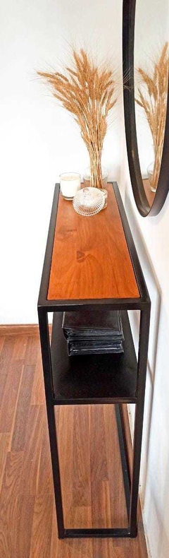 RECIBIDOR DOBLE DE MADERA Y CHAPA (DEMORA 30 DIAS) en internet