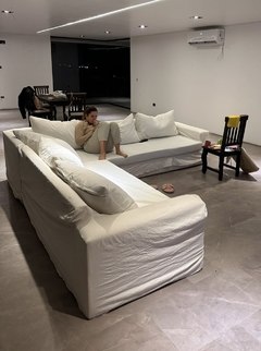 Sillón en L con respaldo (demora 30 días) - comprar online