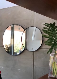 ESPEJO REDONDO DOBLE VALE (Demora 40 días) - tienda online