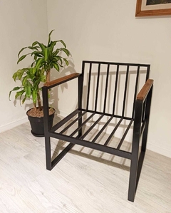 SILLON INDIVIDUAL DE HIERRO CECI (DEMORA 45 DIAS) en internet