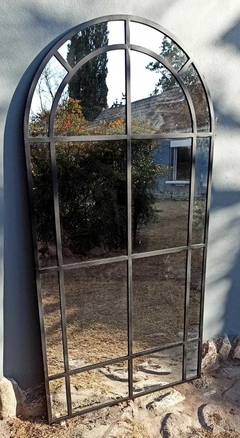 ESPEJO ARCO DE HIERRO (DEMORA 40 DIAS) - tienda online