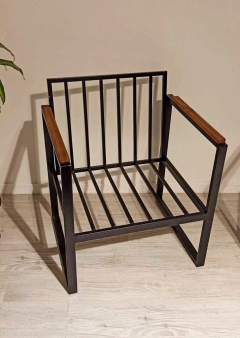 SILLON INDIVIDUAL DE HIERRO CECI (DEMORA 45 DIAS) - tienda online