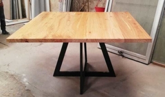 MESA DE COMEDOR PARAISO Y HIERRO (DEMORA 45 DIAS) en internet
