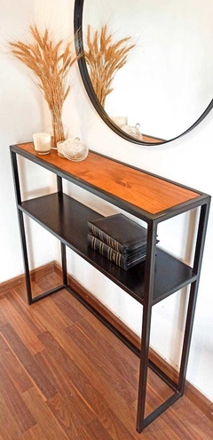 RECIBIDOR DOBLE DE MADERA Y CHAPA (DEMORA 30 DIAS) - VIAZ HOME