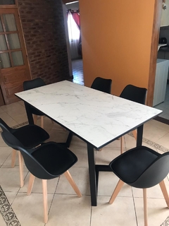 MESA DE COMEDOR "W" (DEMORA 30 DIAS) - comprar online