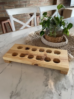 Porta huevos madera (Demora 15 días)