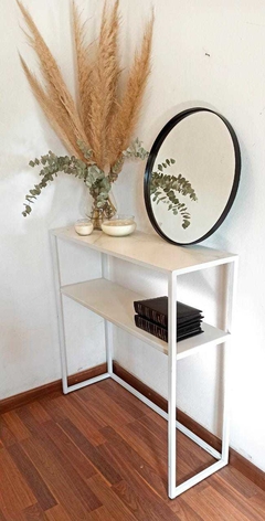 RECIBIDOR DOBLE DE PORCELANATO Y CHAPA JORGELINA (DEMORA 30 DIAS) - tienda online