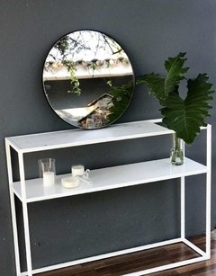 RECIBIDOR DOBLE DE PORCELANATO Y CHAPA MATI (Demora 30 días) - VIAZ HOME
