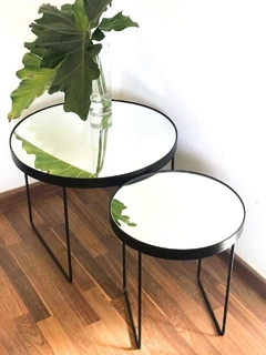 DUO MESITAS RATONAS ESPEJO CLEMEN (DEMORA 30 DIAS) - comprar online