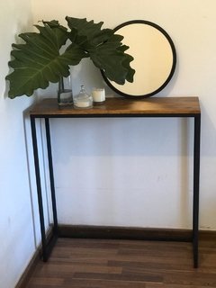 RECIBIDOR MADERA PAU (Demora 30 días) - comprar online