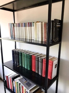 ESTANTERIA/BIBLIOTECA DE CHAPA (DEMORA 30 DIAS) - tienda online