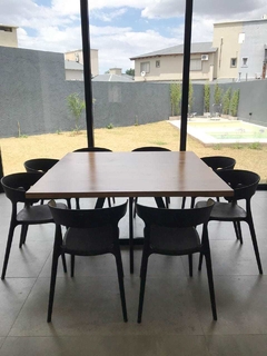 MESA DE COMEDOR PARAISO Y HIERRO (DEMORA 45 DIAS)