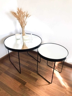 DUO MESITAS RATONAS ESPEJO CLEMEN (DEMORA 30 DIAS) - comprar online
