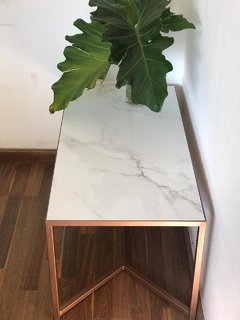 MESA RATONA PORCELANATO "Y" SILVI (Demora 30 días) - VIAZ HOME