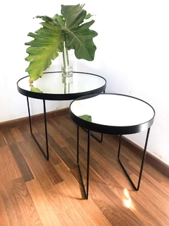 DUO MESITAS RATONAS ESPEJO CLEMEN (DEMORA 30 DIAS) - VIAZ HOME