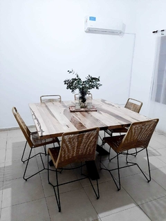 MESA DE COMEDOR GUAYUBIRA NICO (DEMORA 45 DIAS) - tienda online