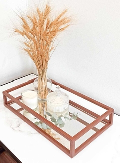 BANDEJA ESPEJO RECTANGULAR (DEMORA 30 DIAS) - comprar online