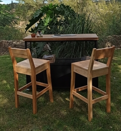 Banqueta de madera (Demora 30 días) - comprar online