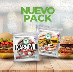 Karnevil party vegana x2 y x4 Felices Las Vacas