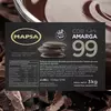 Chocolate cobertura al 99% cacao Mapsa