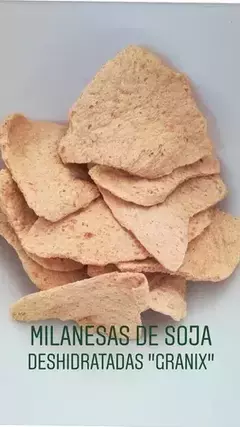 Milanesa de soja deshidratadas sueltas Granix