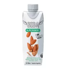 Bebida de almendras sin azucar 1L, 500ml y 330ml Biba - Del Puerto Dietética 