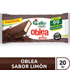 Obleas de arroz bañadas rellenas Gallo