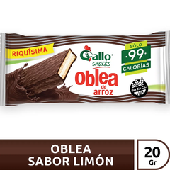 Obleas de arroz bañadas rellenas Gallo