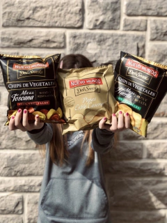 Chips de vegetales snack saludable Nuevo Mundo
